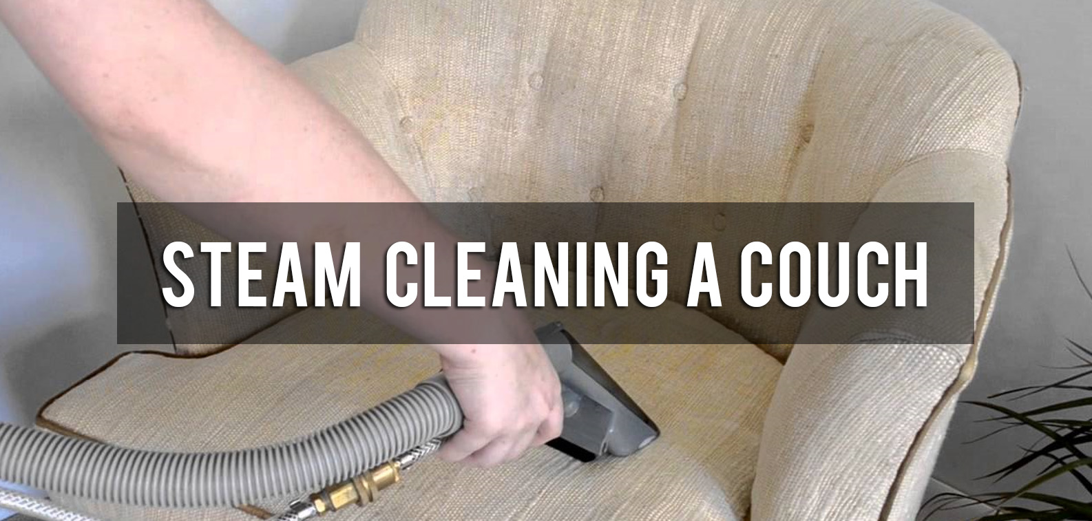 how to steam clean a couch
