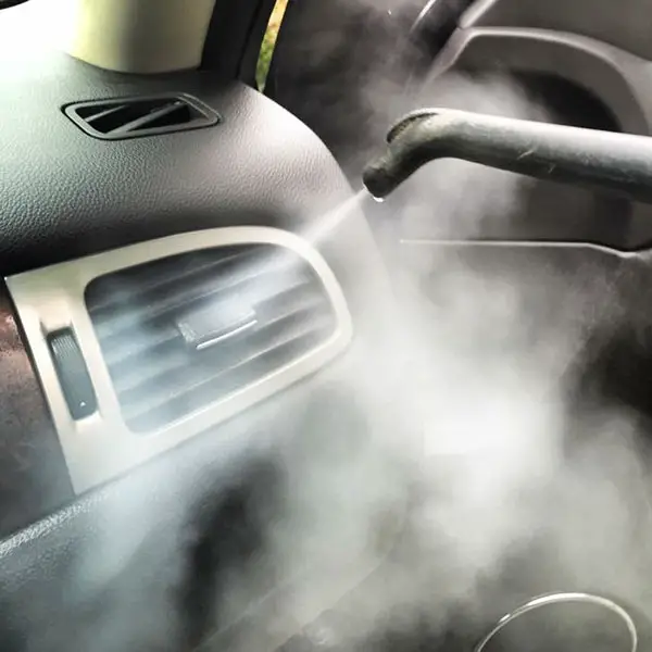 Steam cleaner for cars
