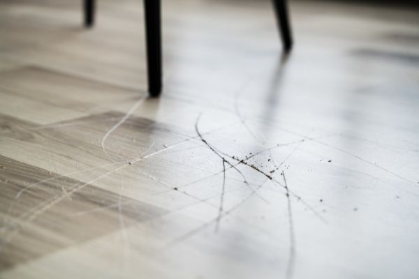 Floor Scratched By Chair Legs
