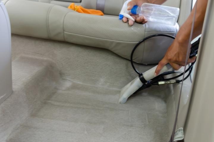 Cleaning Car Carpet